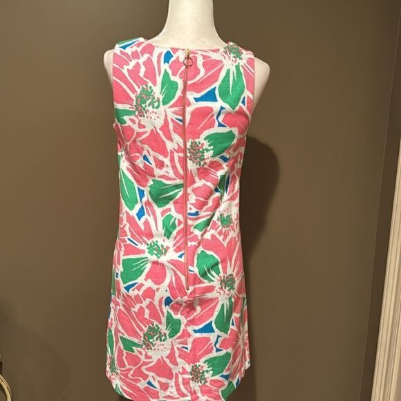 Taylor Sleeveless Cutout Front Dress Size 8 Tropical Floral Spring Summer Fun - Picture 5 of 8